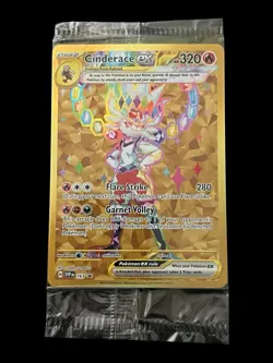 Pokemon SVPN Full Art Holo Lapras ex Terapagos ex Cinderace ex 3-Card Lot - Image 5