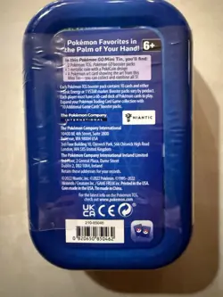 Pokemon TCG: GO Mini Tin - Pikachu 2 Booster Packs, 1 Art Card New/Sealed - Image 2