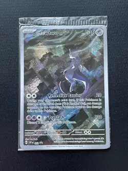 Pokemon TCG (SEALED) Mewtwo Black Star Promo #52 151 Ultra Premium Collection - Image 1