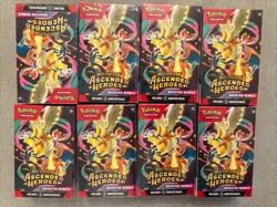 8x Pokemon Ascended Heroes Booster Bundles Sealed New - Image 1