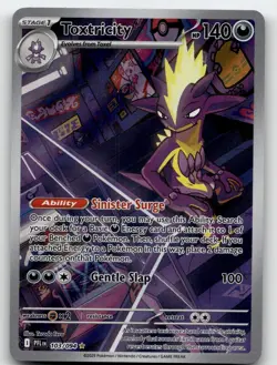 TOXTRICITY 103/094 ILLUSTRATION RARE PHANTASMAL FLAMES POKEMON NEAR MINT - Image 2
