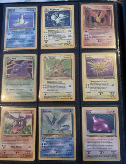100% Complete Fossil Set 62/62 Original 1999 WOTC Pokemon Cards TCG NM LP - Image 2