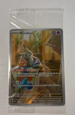 SEALED Pokemon TCG: Mimikyu SVP 075 Black Star Promo Holo English - Image 1
