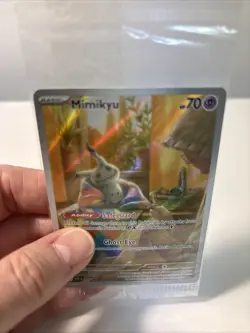 SEALED Pokemon TCG: Mimikyu SVP 075 Black Star Promo Holo English - Image 3
