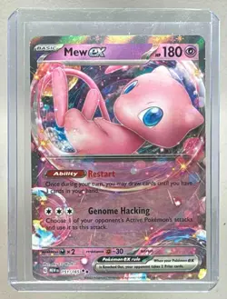 Mew ex 2023 Pokemon Scarlet Violet 151 MEW EN #151 - Image 1