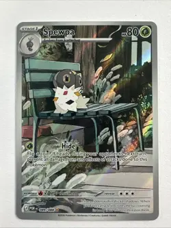 Pokemon TCG Spewpa 089/088 Holo Illustration Rare Perfect Order MINT - Image 1