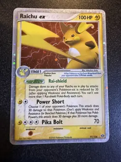Raichu EX 97/106 | EX Emerald | Holo Rare EX | English Pokemon | LP - Image 1