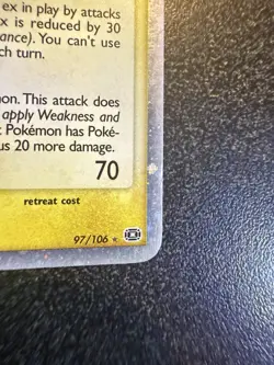 Raichu EX 97/106 | EX Emerald | Holo Rare EX | English Pokemon | LP - Image 5