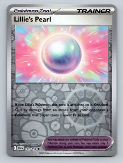 Lillie's Pearl 151/159 Uncommon Journey Together Pokemon Reverse Holo NM - Image 1