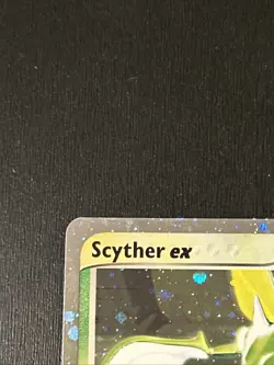 Scyther EX 102/109 Ruby and Sapphire Holo Pokemon LP - Image 4