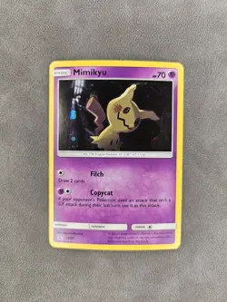Pokemon TCG Mimikyu SM99 Holo Promo Sun & Moon Black Star Promos - LP - Image 1