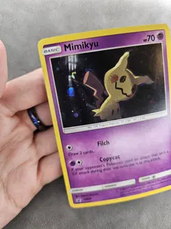 Pokemon TCG Mimikyu SM99 Holo Promo Sun & Moon Black Star Promos - LP - Image 2