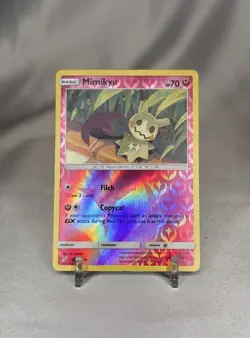 Mimikyu Reverse Holo 112/181 Pokemon Team Up English - Image 1