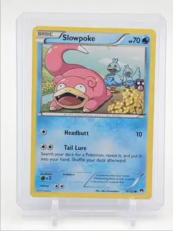 SLOWPOKE 2016 POKEMON XY SERIES BREAKPOINT COMMON 19/122 Q2167 - Image 1