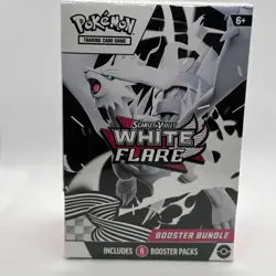Pokemon White Flare Booster Bundle - 6 Packs Pokemon - Factory Sealed - Image 1