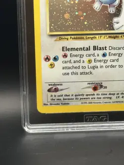 Lugia 9/111 Neo Genesis Holo - TAG 6 - Pokemon TCG - Image 5