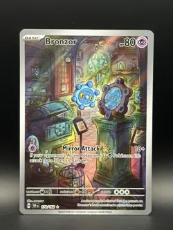 Bronzor 170/162 - SV05: Temporal Forces Holo - Pokemon TCG - NM - Image 1