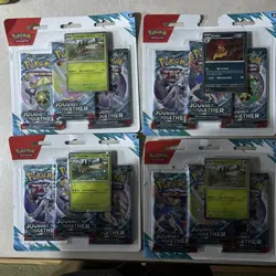 Lot Of 4 Pokemon Scarlet & Violet Journey Together. 3 Packs In Each. + Promo - Image 1