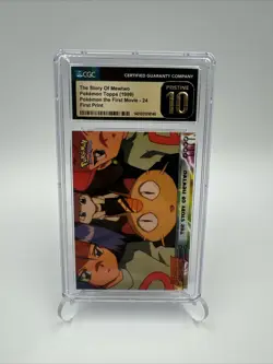 1999 Pokemon The Story of Mewtwo First Movie Topps #24 1st Print CGC 10 Pristine - Image 1