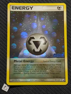 Metal Energy 97/115 - ex Unseen Forces Stamped Reverse Holo Pokemon TCG LP - Image 2