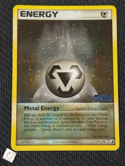 Metal Energy 97/115 - ex Unseen Forces Stamped Reverse Holo Pokemon TCG LP - Image 3