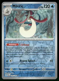 Milotic 036/182 Rare Reverse Holo Pokemon NM - Image 1
