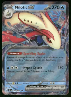 Milotic ex - 042/191 Double Rare Holo Pokemon NM - Image 1