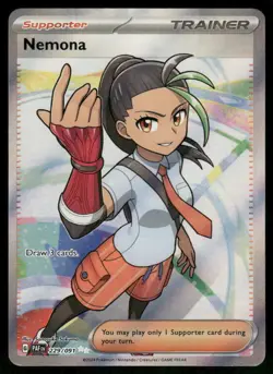 Nemona - 229/091 Ultra Rare Holo NM Pokemon SV: Paldean Fates - Image 1