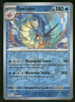 Gyarados 043/193 Rare Reverse Holo NM Pokemon SV02: Paldea Evolved - Image 1