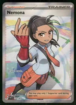 Nemona - 229/091 Ultra Rare Holo NM Pokemon SV: Paldean Fates - Image 1