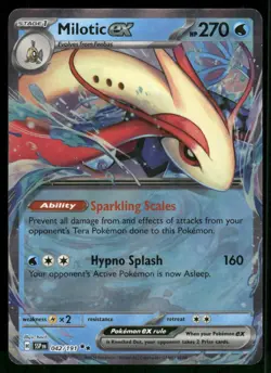 Milotic ex - 042/191 Double Rare Holo NM Pokemon SV08: Surging Sparks - Image 1