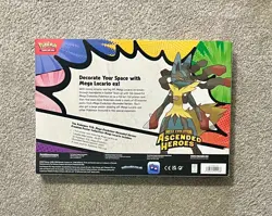 Pokemon TCG: Ascended Heroes Premium Poster Collection Mega Lucario Sealed Box - Image 2