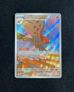 2026 Pokemon TCG English Talonflame POR EN 091/088 Perfect Order Holo XW76 - Image 1