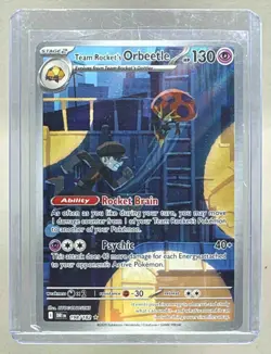 Team Rocket's Orbeetle 2025 Pokemon Destined Rivals #198 - Image 1