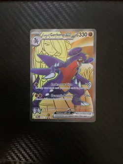 Pokemon Cynthia's Garchomp ex 215/182 Destined Rivals Ultra Rare Holo NM - Image 1