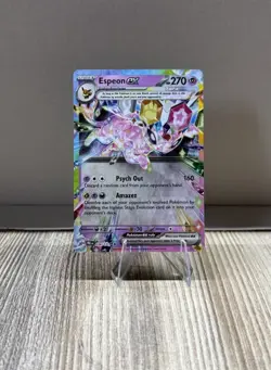 Espeon ex 034/131 SV Prismatic Evolutions Holo Double Rare Pokemon NM - Image 1