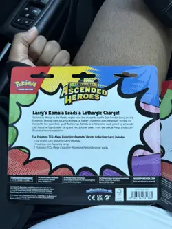 Lot of 8 Sealed Erika/Larry 2-pack Collection Ascended Heroes Pokemon TCG - Image 2