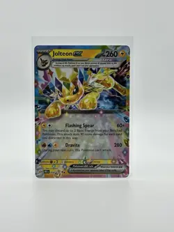 Jolteon ex 030/131 Double Rare Pokemon TCG Prismatic Evolutions - Image 1