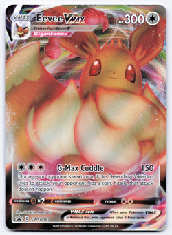 Pokemon TCG Eevee VMax SWSH087 Sword & Shield Promo Playset NM - Image 1