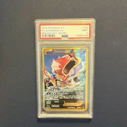 Pokemon TCG Gyarados EX Secret Rare Full Art Breakpoint Holo 123/122 PSA 9 2016 - Image 1