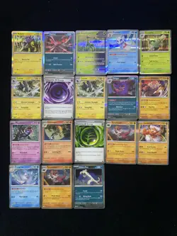 2025 Pokemon TCG English POR EN Gengar Raikou #050/088 Holo Lot*18 EW27 - Image 1