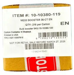 Pokemon Mega Evolution Perfect Order Booster 6 Box Case #HY - Image 2