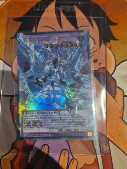 YUGIOH RA05-EN148 Mirrorjade the Iceblade Dragon OVERFRAME Ultra Rare 1st ed - Image 2