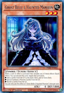 Ghost Belle & Haunted Mansion PHRE-EN043 1st ED Yu-Gi-Oh! - Image 1