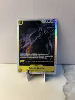 Gecko Moria - OP14-104 The Azure Sea's Seven Foil One Piece TCG - Image 1