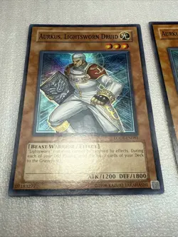 Yugioh! LP Aurkus, Lightsworn Druid - LODT-EN081 - Super Rare - 1st Edition X2 - Image 2