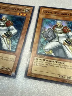 Yugioh! LP Aurkus, Lightsworn Druid - LODT-EN081 - Super Rare - 1st Edition X2 - Image 3