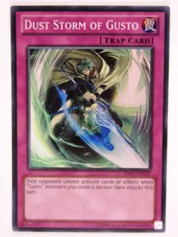 HA07-EN029 Dust Storm of Gusto Super Rare MIXED Edition Near Mint YuGiOh TCG - Image 1