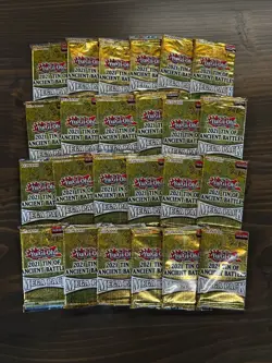 Yugioh X24 - 2021 TIN OF ANCIENT BATTLES MEGA PACKS! Same As Box! Sealed! - Image 1