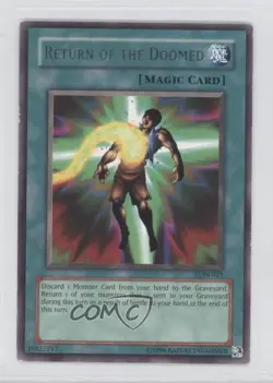 Return of the Doomed Unlimited YuGiOh Labyrinth Nightmare #LON-021 2003 READ - Image 1